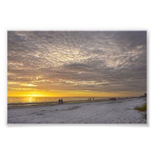 Foto Nubes de cirrocumulo en Fort Myers Beach Sunset