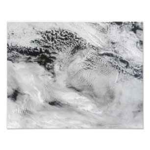 Foto Nubes onduladas en forma de ola de buques 2