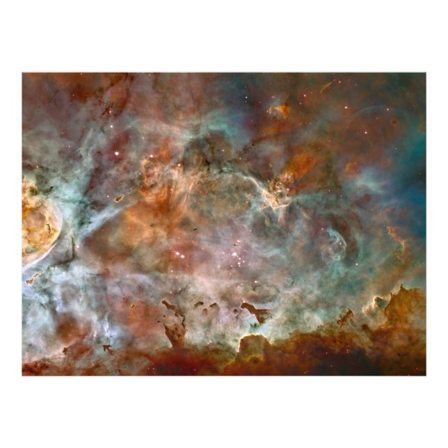 Foto Nubes oscuras de la nebulosa de Carina Hubble Espa (Frente)