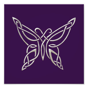 Foto Nudos que se encrespan de la mariposa céltica