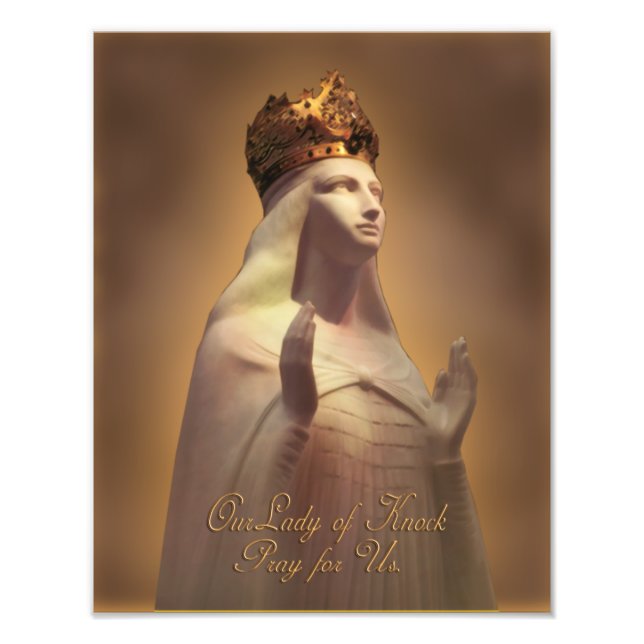 FOTO NUESTRA DAMA DE KNOCK PRAY POR LA IMAGEN SAGRADA D (Frente)