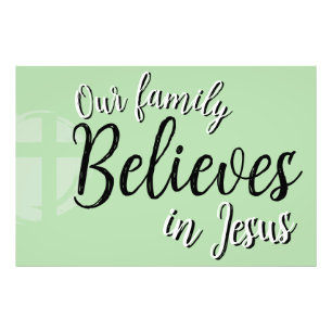Foto Nuestra familia cree en Jesús