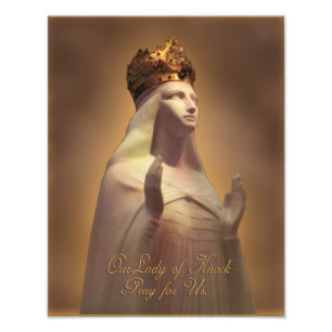 FOTO NUESTRA IMAGEN SAGRADA DE SEÑORA OF KNOCK PRAY FO