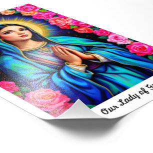 Foto Nuestra Señora de Guadalupe Colores vibrantes
