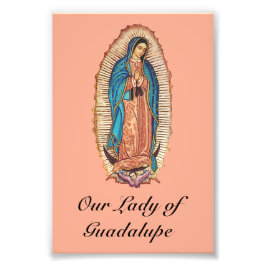Foto Nuestra Señora de Guadalupe Tilma Milagrosa Arte F
