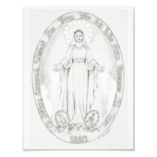 Foto "Nuestra Señora de la milagrosa Medalla" Arte Devo