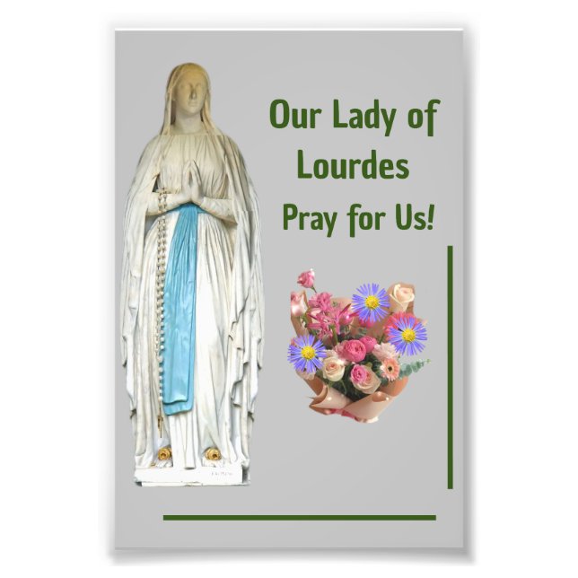 Foto Nuestra Señora de Lourdes (Frente)