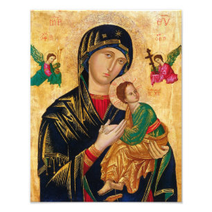 Foto Nuestra Señora del Perpetuo Socorro Icono Virgen M