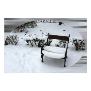 Foto Nueva nieve en el sillón