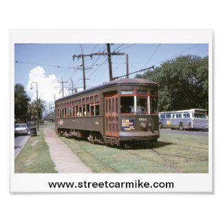 Foto Nueva Orleans Streetcar 961 8x10 Imprimir