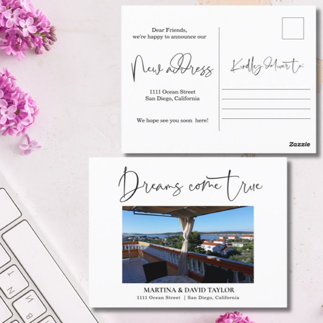 Foto Nueva tarjeta postal de Invitación de direcci (Subido por el creador)