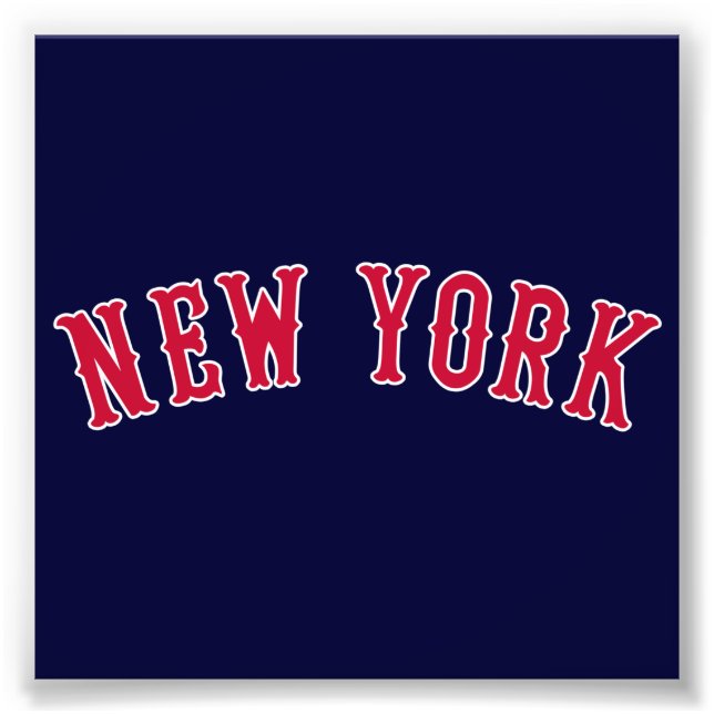 Foto Nueva York Versus Rivales de Boston (Frente)