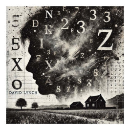 Foto Números de doble exposición inspirados por David L