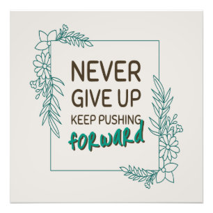 Foto Nunca te rindas sigue adelante cita positiva