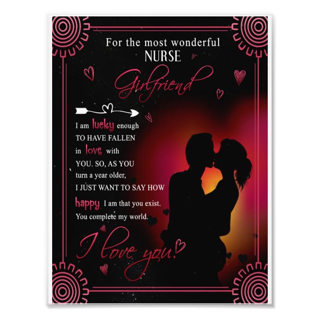 Foto Nurse Girlfriend Gift | De Boyfriend Valentine (Frente)
