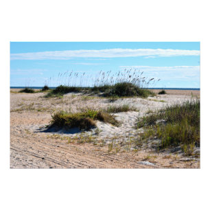 Foto Oats de mar en la playa del océano