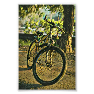 Foto Obra de arte en bicicleta