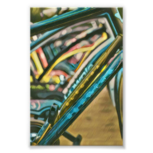 Foto Obra de arte para bicicletas