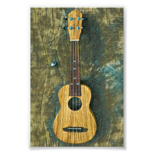 Foto Obra de guitarra vintage