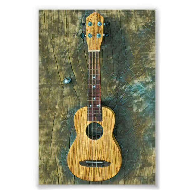 Foto Obra de guitarra vintage (Frente)