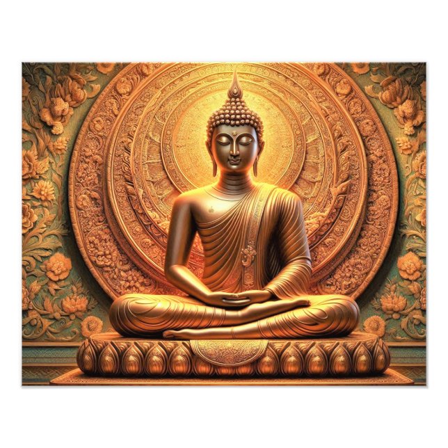 Foto Obra espiritual de Gautam Buddha (Frente)