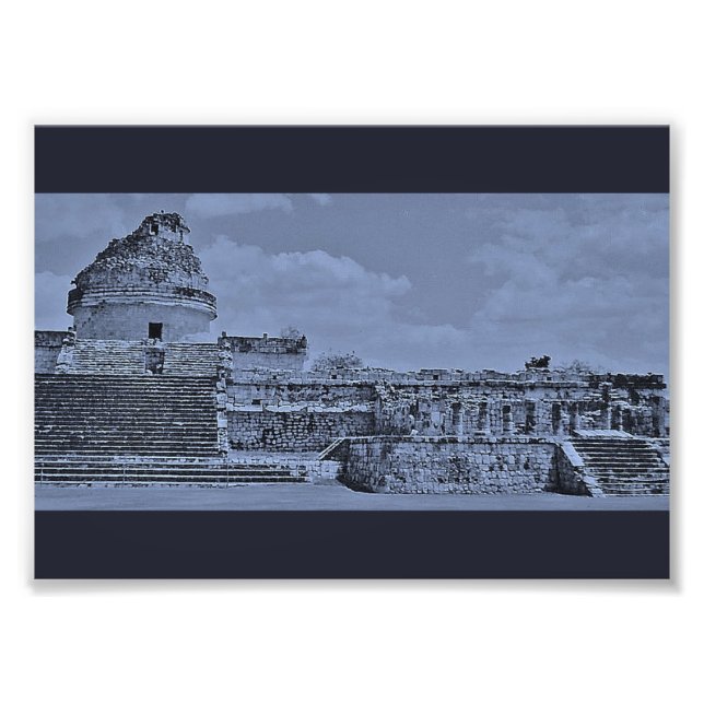 Foto Observatorio Chichen Itza (Frente)