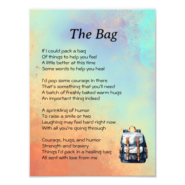 Foto Obtener poema bien (Frente)