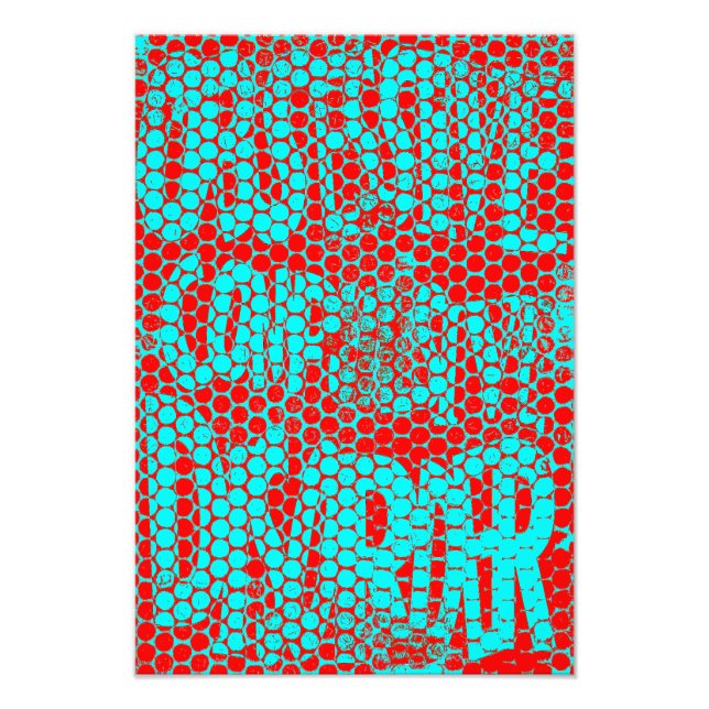 Foto OCD Awareness Poster (Textured) (Frente)