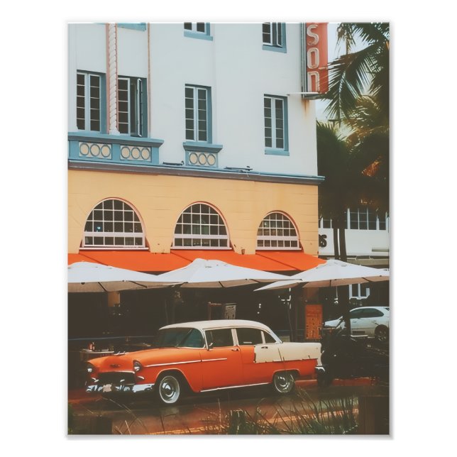 Foto Ocean Drive, South Beach, Miami (Frente)