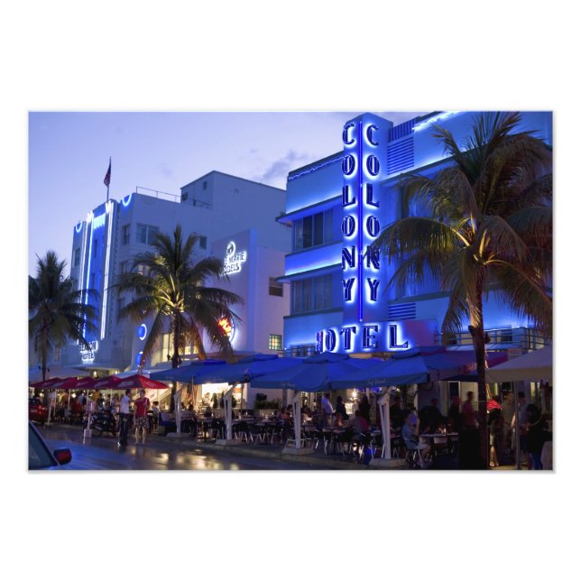 Foto Ocean Drive, South Beach, Miami Beach, (Frente)