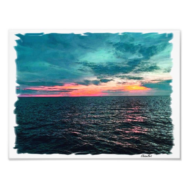 Foto Ocean Sunset (Frente)