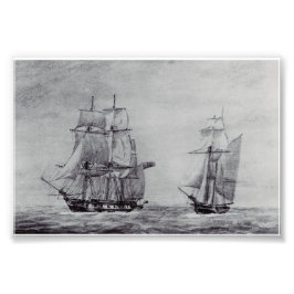 Foto Oceanic Trek Graphic Ships Fine Art