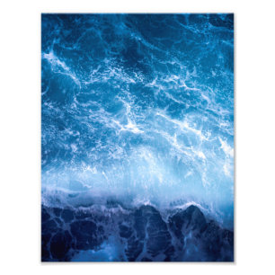 Foto Océano - Olas azules oscuras