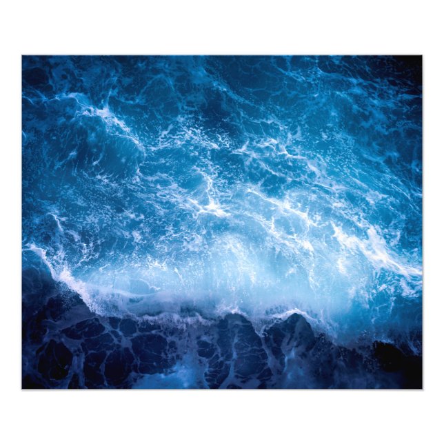 Foto Océano - Olas azules oscuras (Frente)