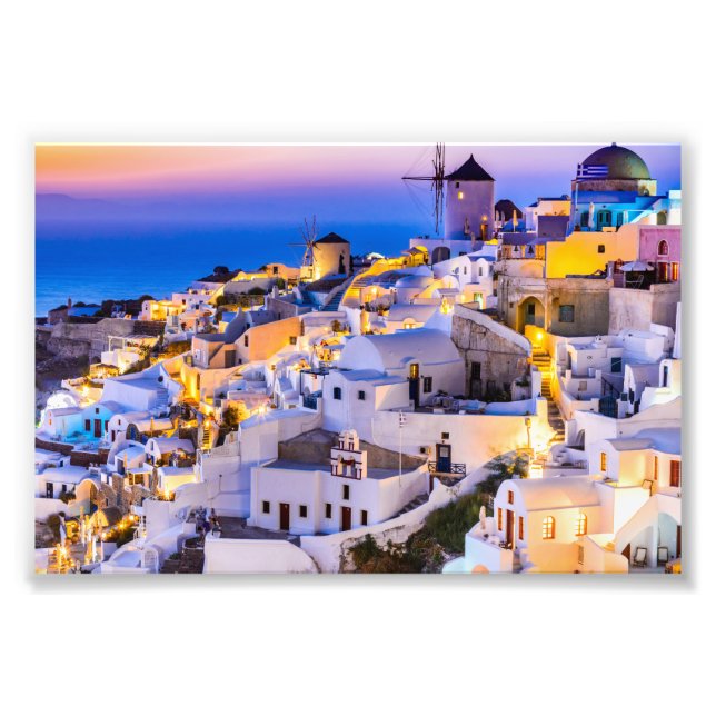 Foto Oia Santorini (Frente)