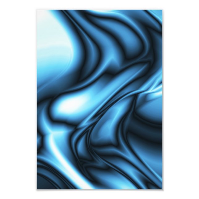 Foto Ola de seda azul (Frente)