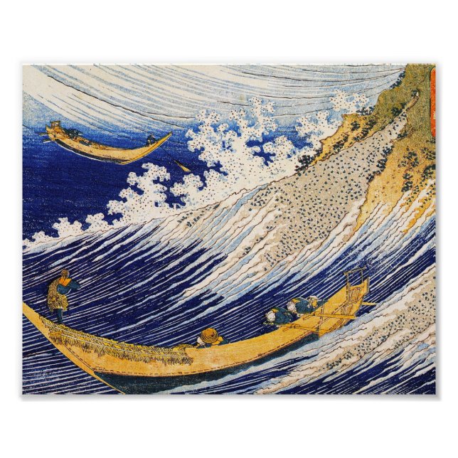 Foto Olas de Katsushika Hokusai-Ocean (Frente)
