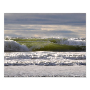 Foto ¡Olas del Océano Pacífico 11X14!