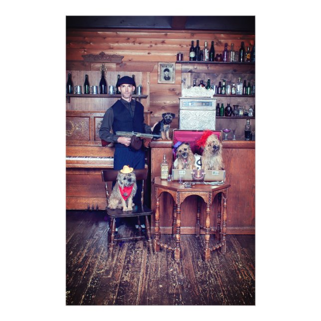 Foto Old Fashioned Print Travis (Frente)