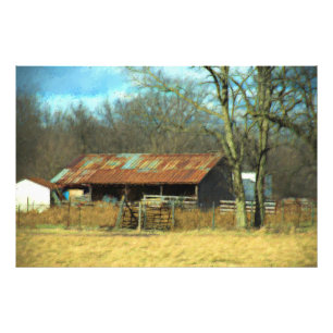 Foto Old Iowa Farm Shed