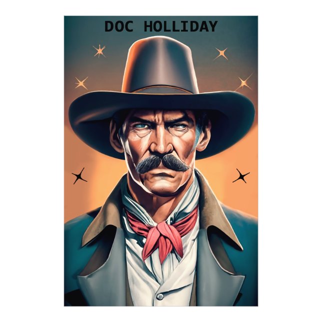 Foto Old West Legend Doc Holliday (Frente)