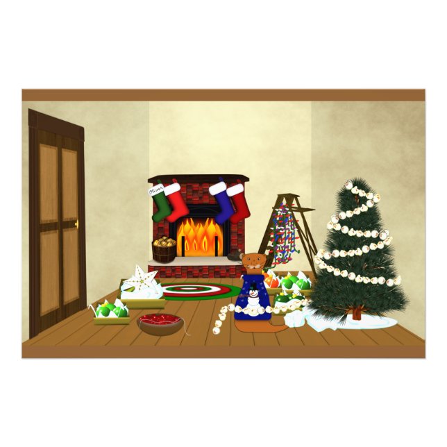 Foto Oliver Decora para Navidad (Frente)