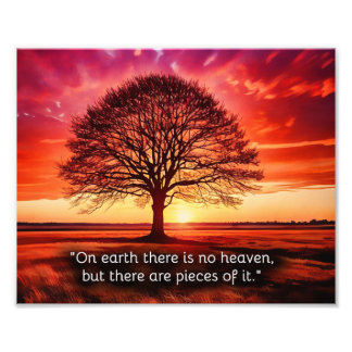 Foto "On earth there is no heaven, but there are pieces