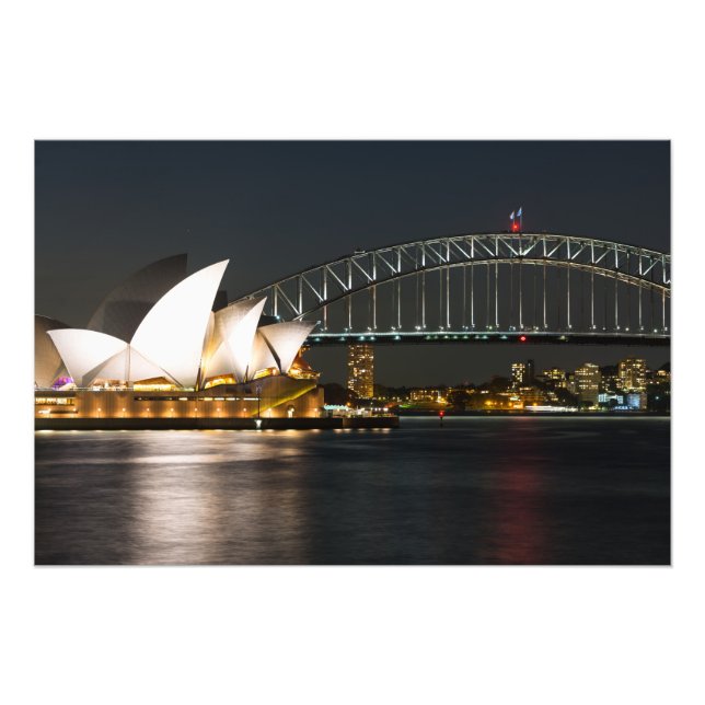 Foto Ópera de Sidney y puente Harbour (Frente)