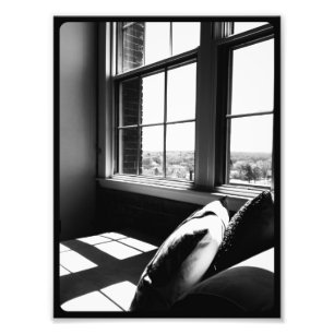 Foto Opinión blanco y negro del desván