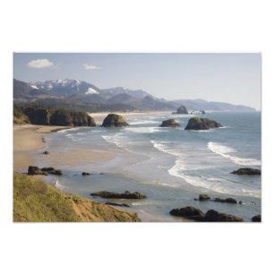 Foto OR, Costa de Oregón, Parque Estatal Ecola, Crescen