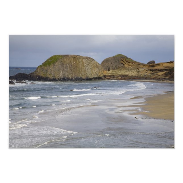 Foto OR, Costa de Oregón, Parque Estatal Seal Rock, (Frente)