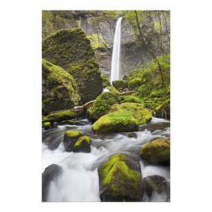 Foto OR, desfiladero del río Columbia, cascadas de Elow