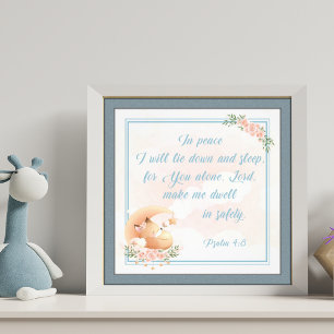 Foto Oración de la cama para niños habitación Biblia co