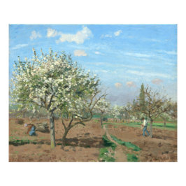 Foto Orchard en Bloom, Louveciennes Camille Pissarro
